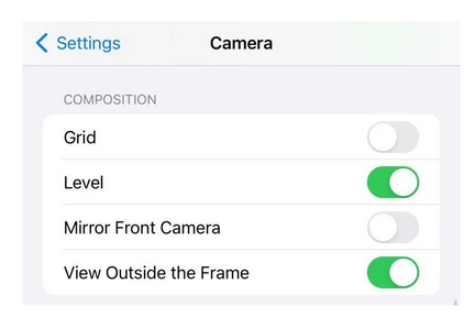 梁平苹果授权维修点分享iOS17相机水平辅助线怎么用 