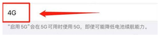 梁平苹果13维修分享iPhone 13恒定4G设置方法 