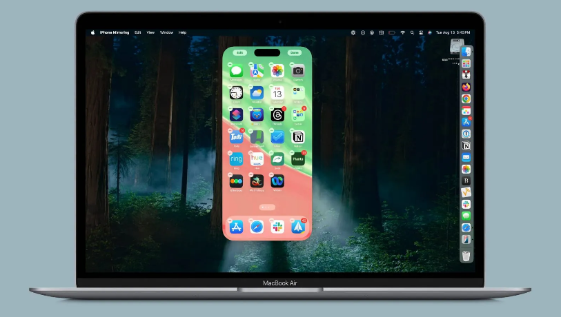 梁平苹果手机维修分享苹果 macOS 15 Sequoia 和 iOS 18 的 iPhone 投屏功能升级 